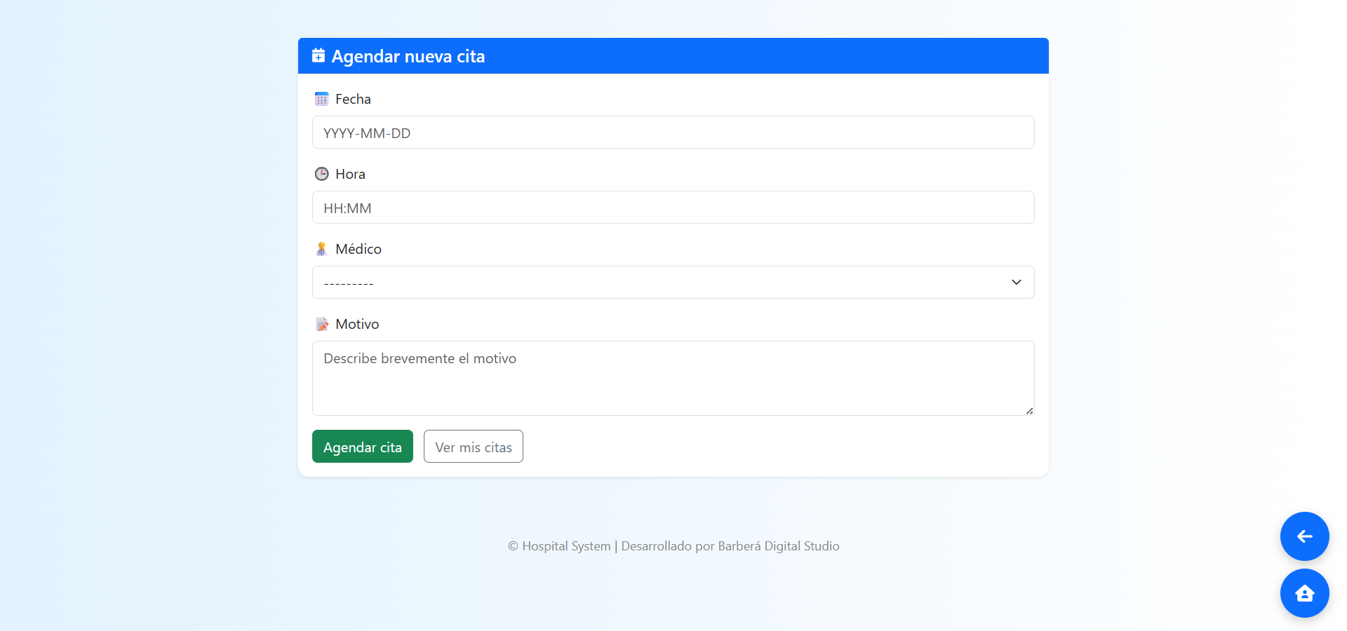 Vista de cuotas, importes y exenciones